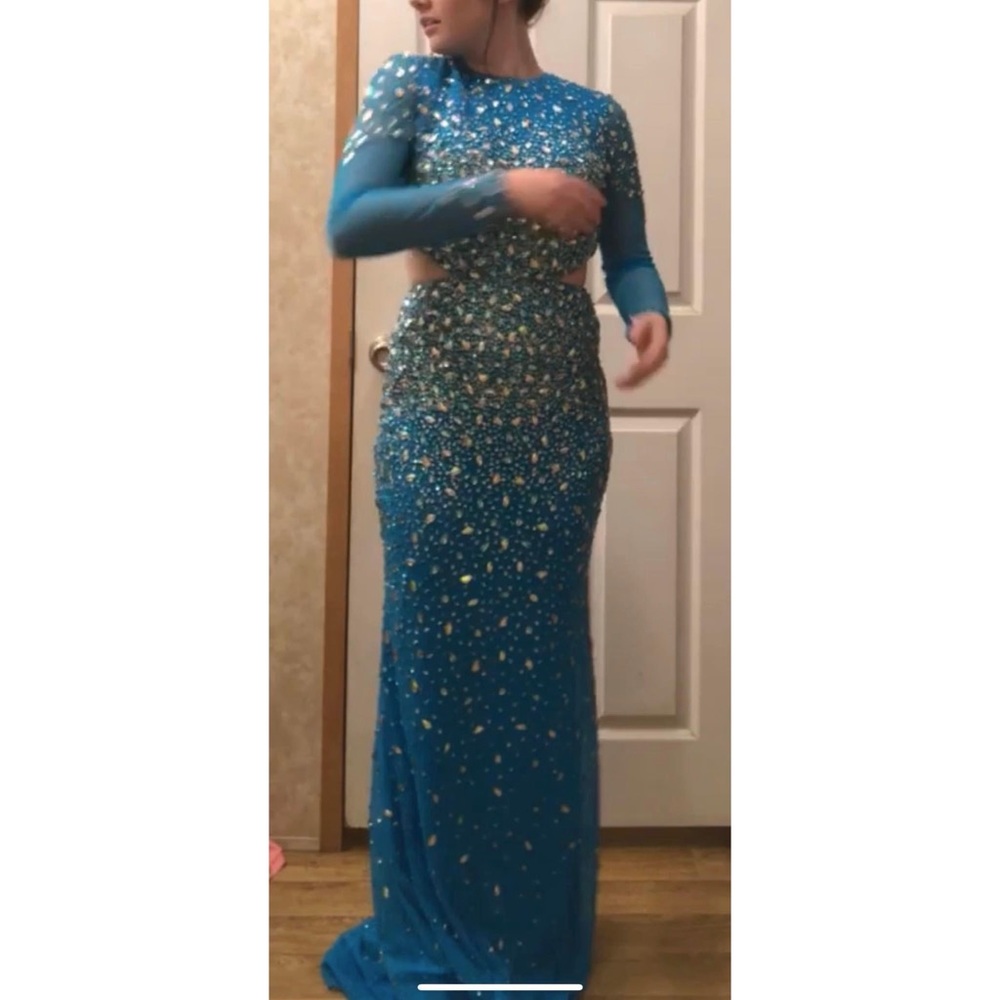Blue Prom Dress